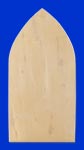 Gothic standing stone pet memorial